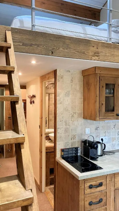 Oree Studio Mezzanine Megève Lägenhet